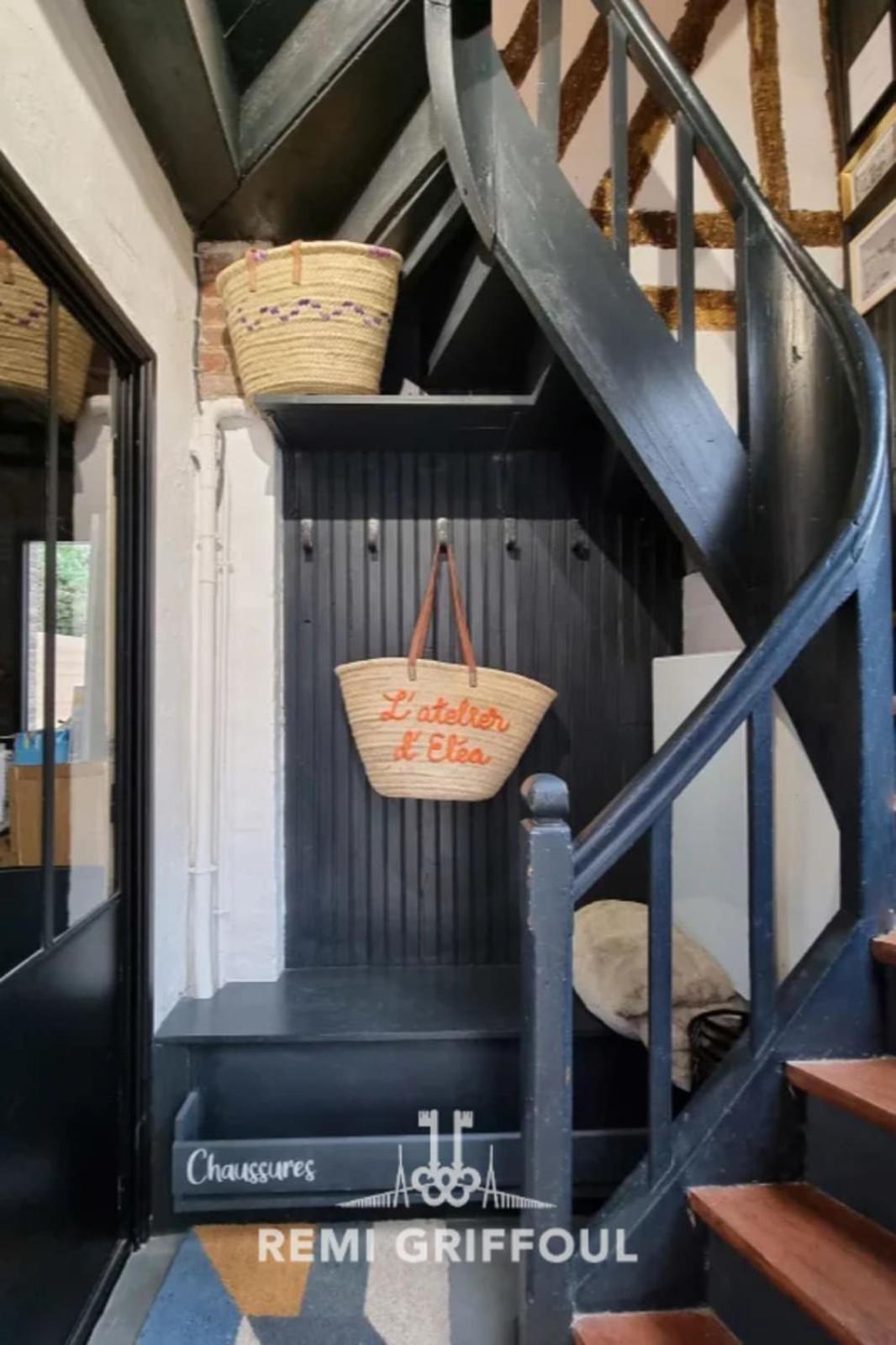 L'Atelier D'Elea 4 Terrace - Industrial-Chic In The Heart Of Honfleur Villa Luaran gambar