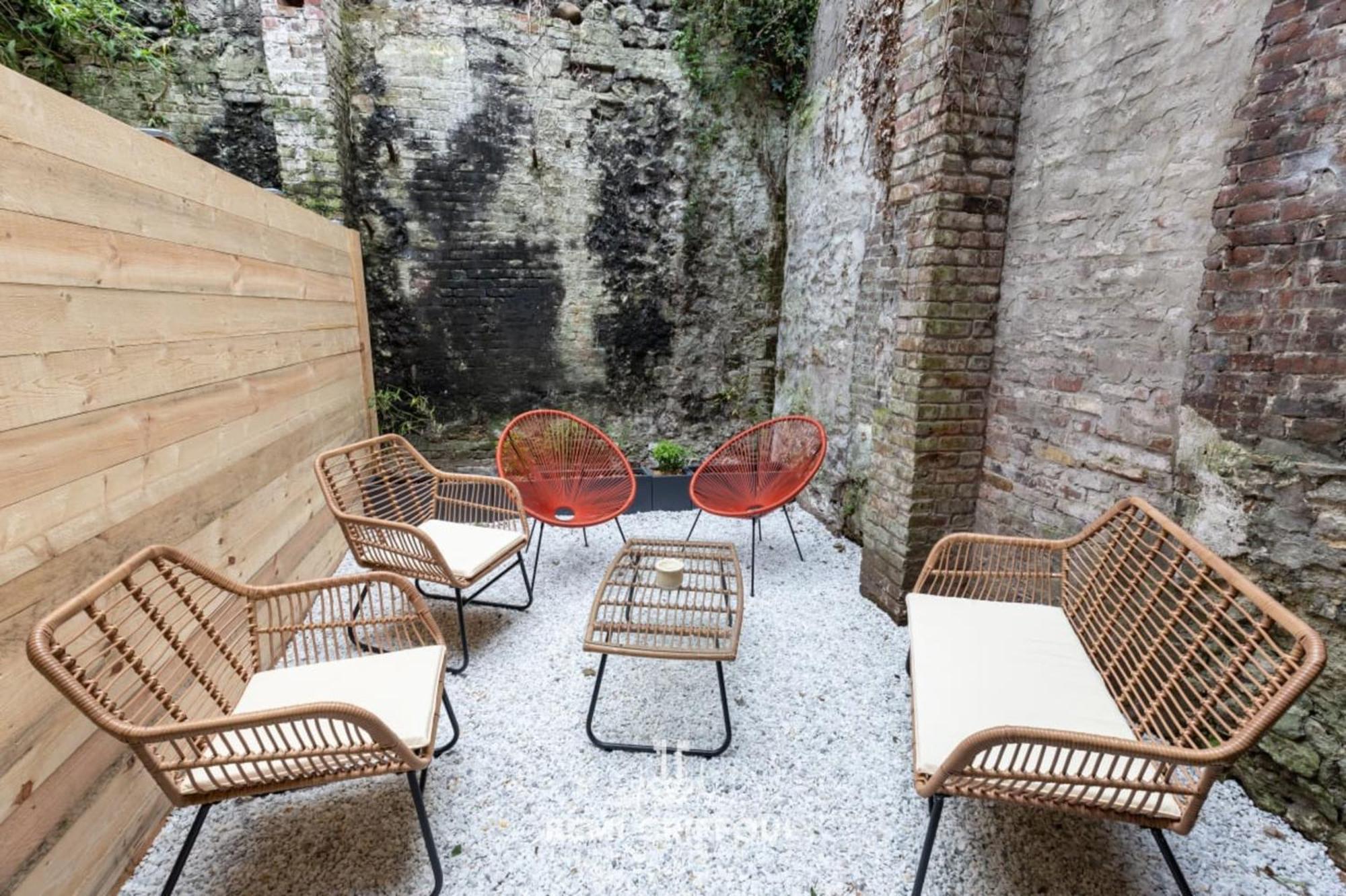 L'Atelier D'Elea 4 Terrace - Industrial-Chic In The Heart Of Honfleur Villa Luaran gambar
