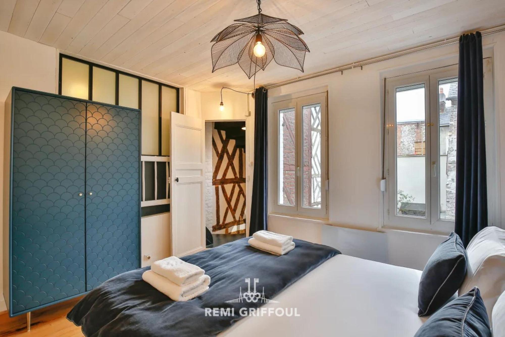 L'Atelier D'Elea 4 Terrace - Industrial-Chic In The Heart Of Honfleur Villa Luaran gambar