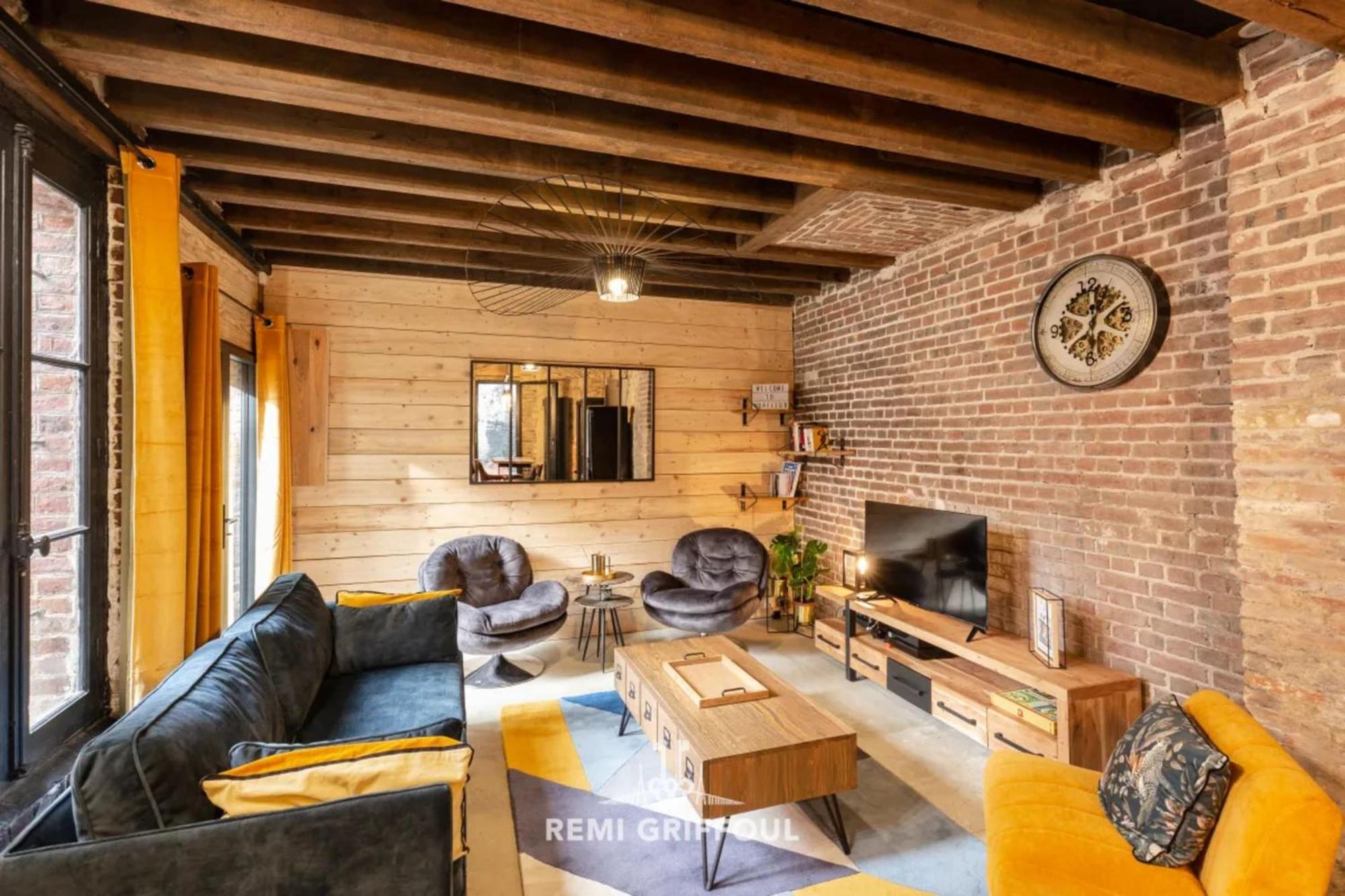L'Atelier D'Elea 4 Terrace - Industrial-Chic In The Heart Of Honfleur Villa Luaran gambar